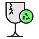 Free Broken Glass  Icon