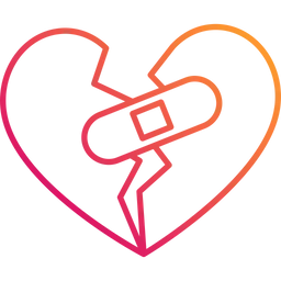 Free Broken Heart  Icon