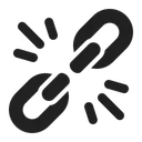 Free Chain High Contrast Icon