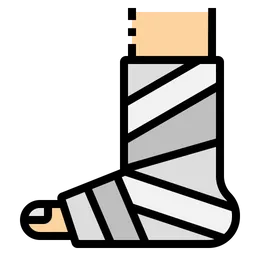 Free Broken Leg  Icon