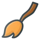 Free Broom Halloween Stick Icon