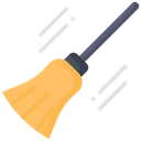 Free Broomstick Witch Broom Cleaner Icon