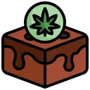 Free Brownies de marihuana  Icono