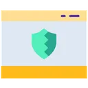 Free Browser Web Security Web Safety Icon