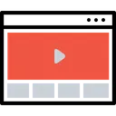 Free Browser Applicazione Video Icon
