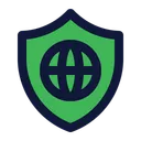 Free Security Globe Internet Icon