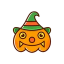 Free Bruja calabaza  Icono