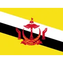 Free Brunei Darussalam Drapeau Icône