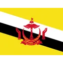 Free Brunei Darussalam Flag Icon