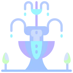 Free Brunnen  Symbol