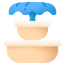 Free Brunnen Wasserspritzer Dekoration Symbol