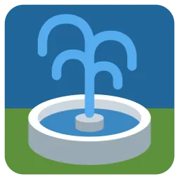 Free Brunnen Emoji Symbol