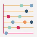 Free Chart Dot Plot Icon