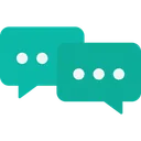 Free Bubble chat  Icon