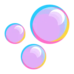 Free Bubbles Emoji Icon