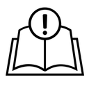 Free Buchfehler  Symbol