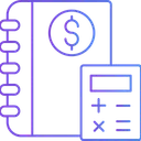 Free Buchhaltung Taschenrechner Finanzen Icon