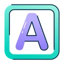 Free Buchstabe a  Symbol