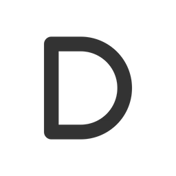 Free Buchstabe d  Symbol