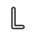 Free Buchstabe l  Symbol