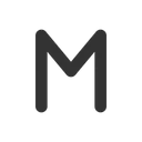 Free Buchstabe m  Symbol