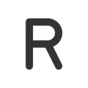 Free Buchstabe r  Symbol