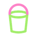Free Bucket Cleaning Tool Icon