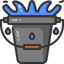 Free Bucket Water Bucket Cleaner Icon