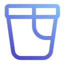 Free Bucket  Icon