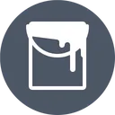 Free Bucket Basket Paint Icon