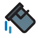 Free Bucket Paint Paint Tool Design Tool Icon
