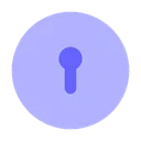 Free Buco Della Serratura Serratura Privacy Icon