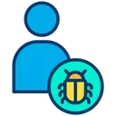 Free Bug Profile  Icon