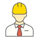 Free Builder Construction Worker Repairman Engineer Man Person Icon