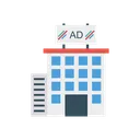 Free Ads Banner Building Icon
