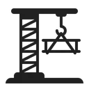 Free Construction High Contrast Icon