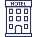 Free Building Hotel Hotel Building Icon