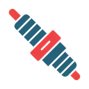 Free Bujia Automovil Enchufe Icono