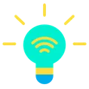Free Smart Bulb Automation Internet Of Things Icon
