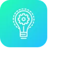 Free Bulb Idea Imagination Icon