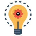 Free Bulb Idea Imagination Icon