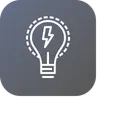 Free Bulb  Icon