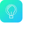 Free Bulb Idea Imagination Icon