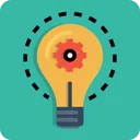 Free Bulb Idea Imagination Icon