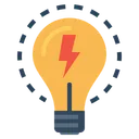 Free Bulb Idea Imagination Icon