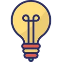 Free Bulb Light Bulb Luminaire Icon