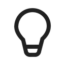 Free Bulb  Icon