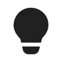 Free Bulb  Icon