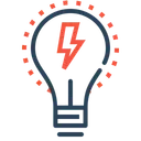 Free Bulb Idea Imagination Icon