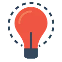 Free Bulb Idea Imagination Icon